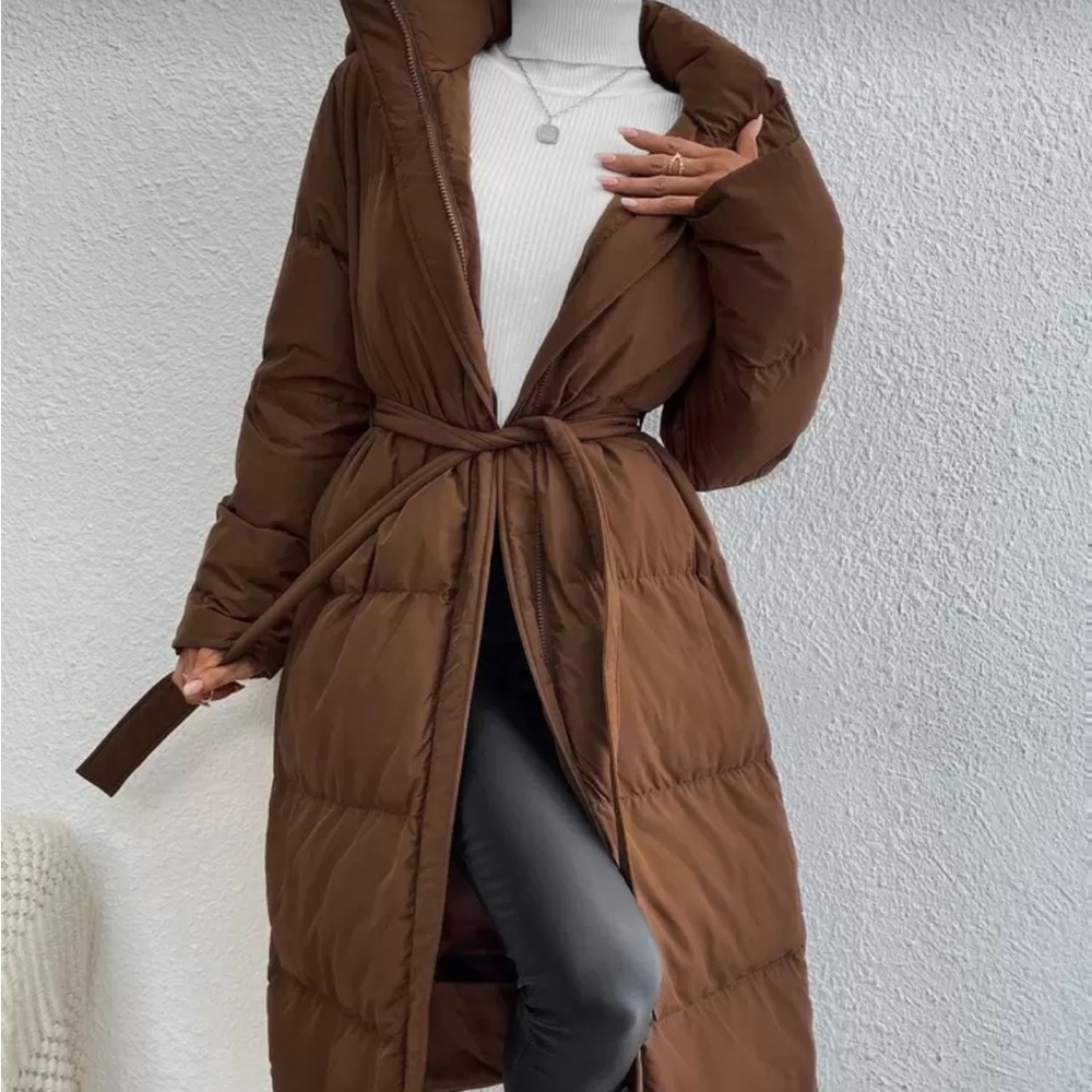 Belt Puffer Jacket